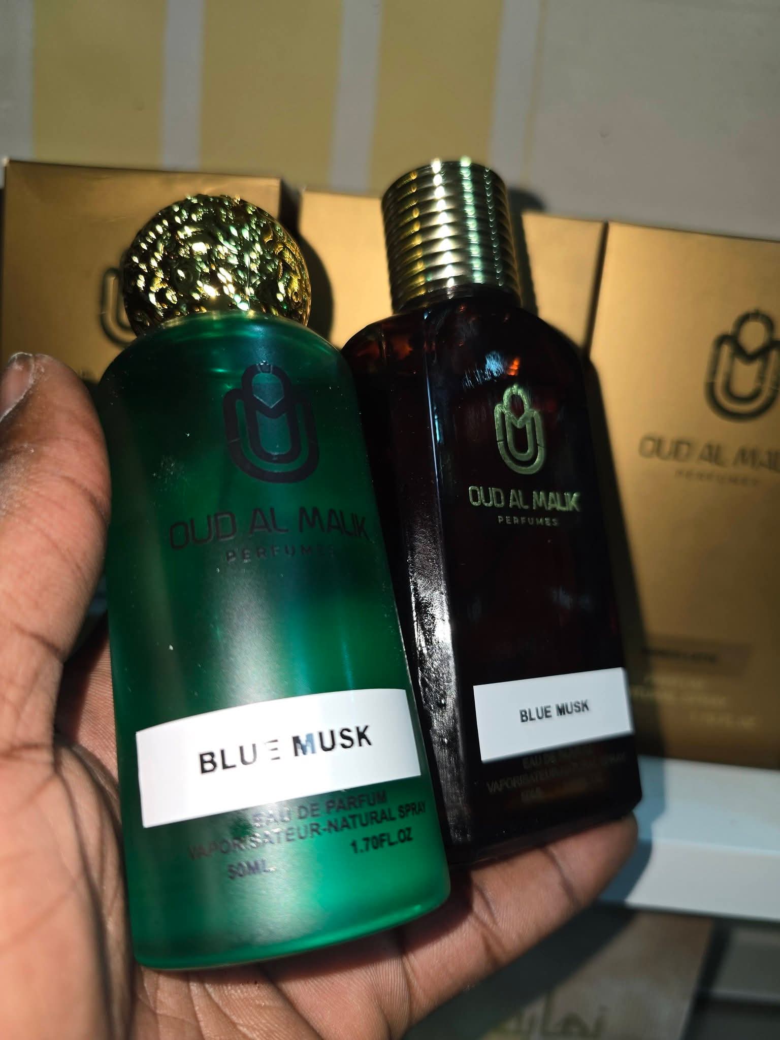 Blue Musk Oud Al Malik